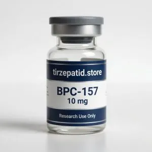 BPC-157 10 mg RUO - Produktfoto tirzepatid.store