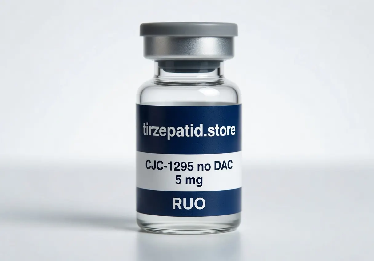 CJC-1295 W/O DAC 5 mg RUO - Produktfoto tirzepatid.store