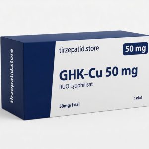 GHK-Cu Kupfer-Tripeptid 50 mg RUO - Produktfoto tirzepatid.store