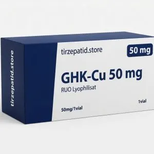 GHK-Cu Kupfer-Tripeptid 50 mg RUO - Produktfoto tirzepatid.store