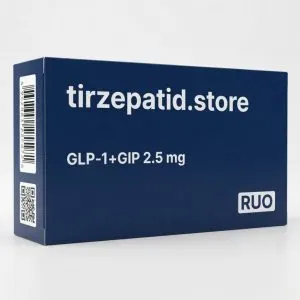 GLP-1+GIP 2.5 mg Flasche RUO - Produktfoto tirzepatid.store