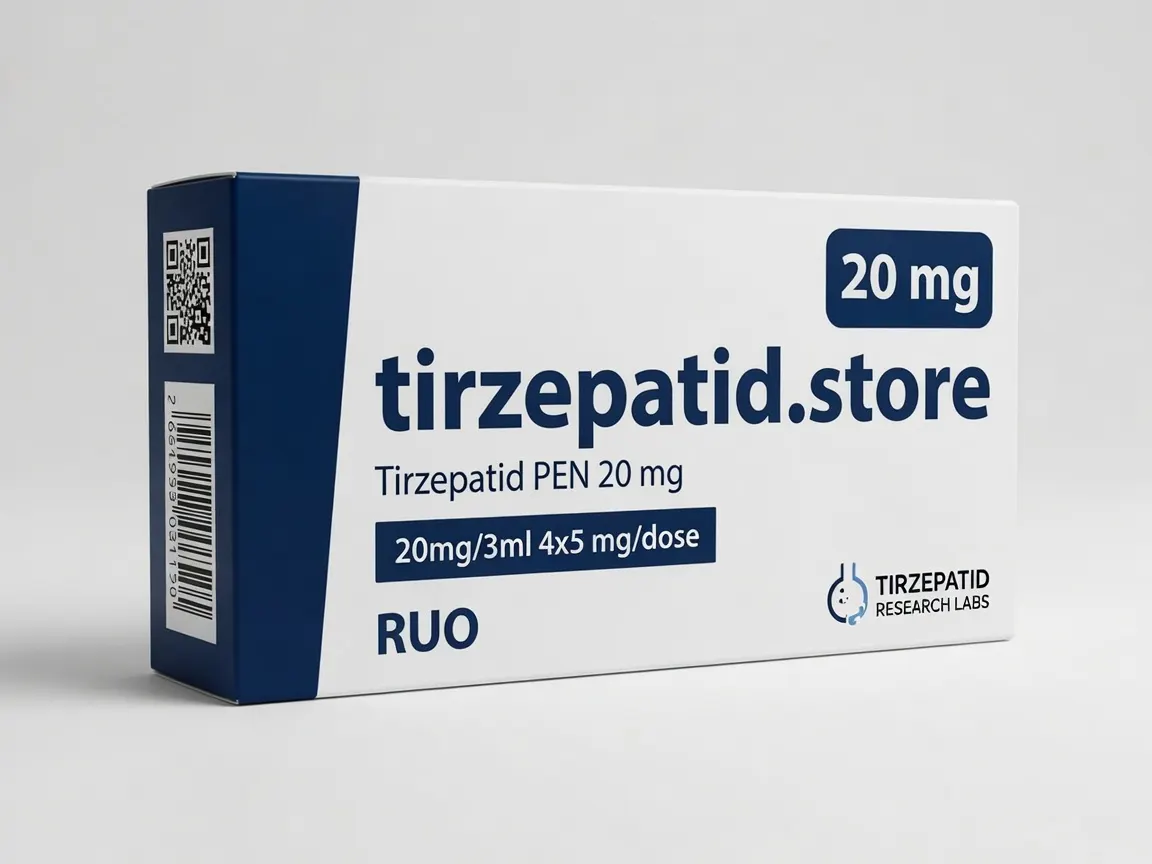 GLP-1+GIP 5 mg Dosierapplikator PEN (RUO) RUO - Produktfoto tirzepatid.store