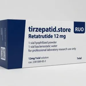 Triple G 12 mg Flasche Lyophilisat RUO - Produktfoto tirzepatid.store