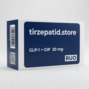 Triple G 4 mg Flasche RUO - Produktfoto tirzepatid.store