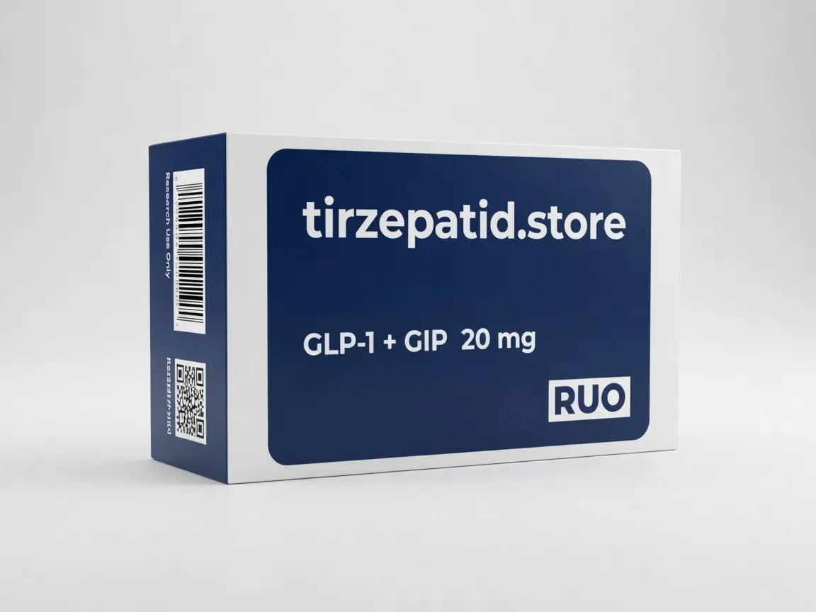 Triple G 4 mg Flasche RUO - Produktfoto tirzepatid.store