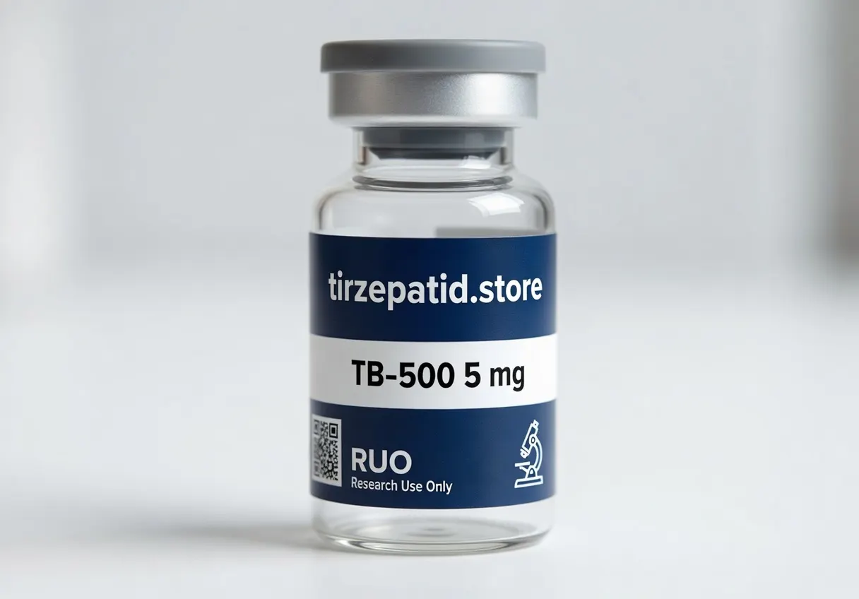 TB-500 5 mg RUO - Produktfoto tirzepatid.store