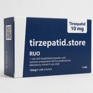 GLP-1+GIP 10 mg Flasche Lyophilisat RUO - Produktfoto tirzepatid.store