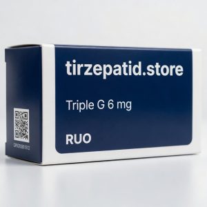 Triple G 6 mg Flasche Lyophilisat RUO - Produktfoto tirzepatid.store