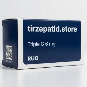 Triple G 6 mg Flasche Lyophilisat RUO - Produktfoto tirzepatid.store